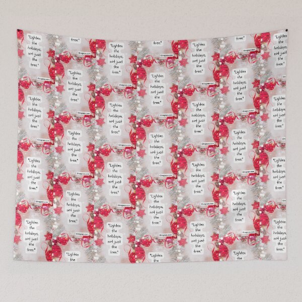 Item preview, "Lighten the holidays, not just the tree." designed and sold by CUTESTUFFnow.