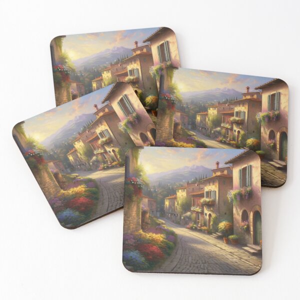 Item preview, Spring Sunlight on Cobblestone Paths designed and sold by BlareBlare.