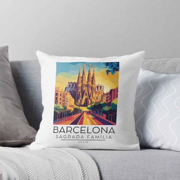 Item preview, An Illustration of the Sagrada Família - Barcelona - Spain  designed and sold by GoodOldVintage.