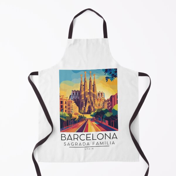 Item preview, An Illustration of the Sagrada Família - Barcelona - Spain designed and sold by GoodOldVintage.