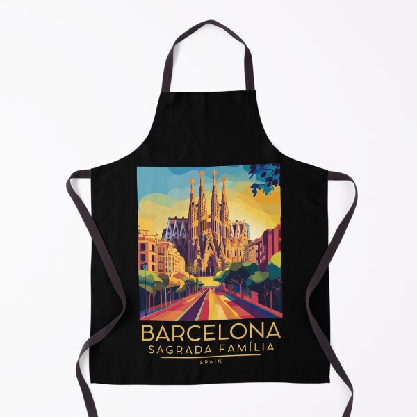 Item preview, An Illustration of the Sagrada Família - Barcelona - Spain designed and sold by GoodOldVintage.