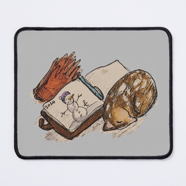 Item preview, Aussie Christmas scenes - Quoll Christmas journal designed and sold by Pxycrafts.