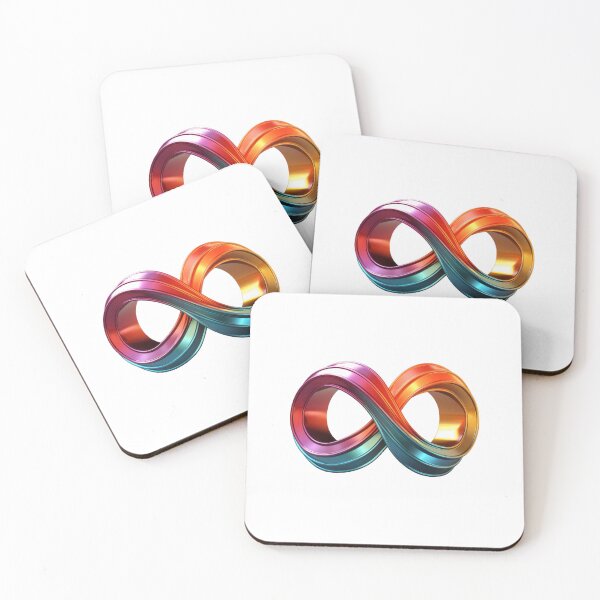 Item preview, Infinite loop gradient logo on transparent background designed and sold by MiraCleAI.