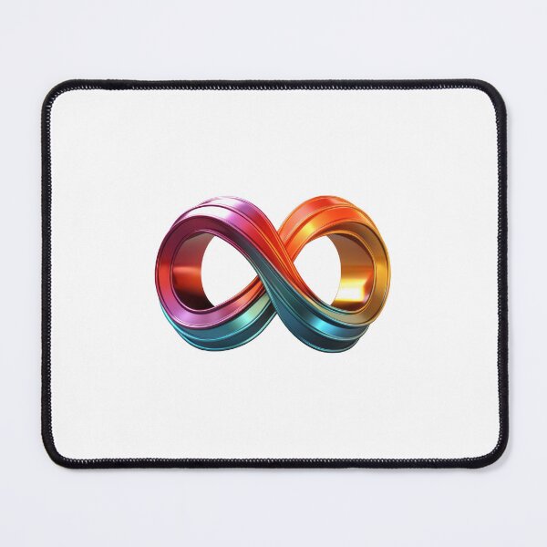 Item preview, Infinite loop gradient logo on transparent background designed and sold by MiraCleAI.