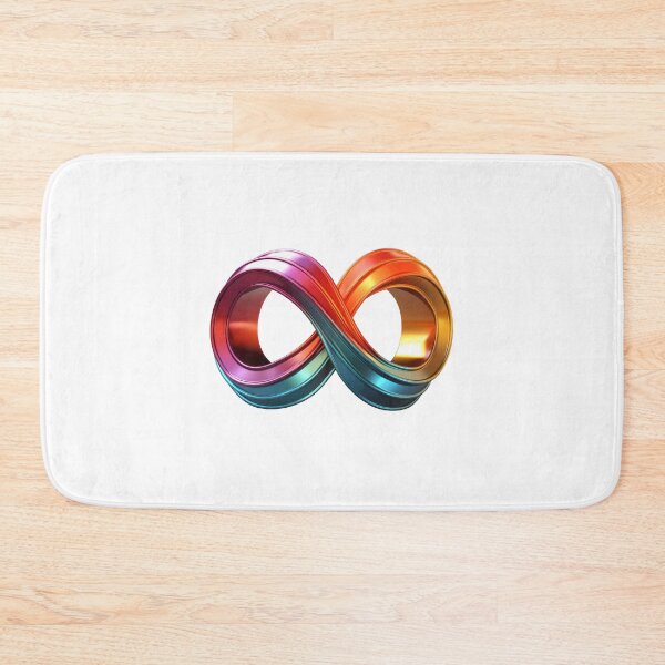 Item preview, Infinite loop gradient logo on transparent background designed and sold by MiraCleAI.