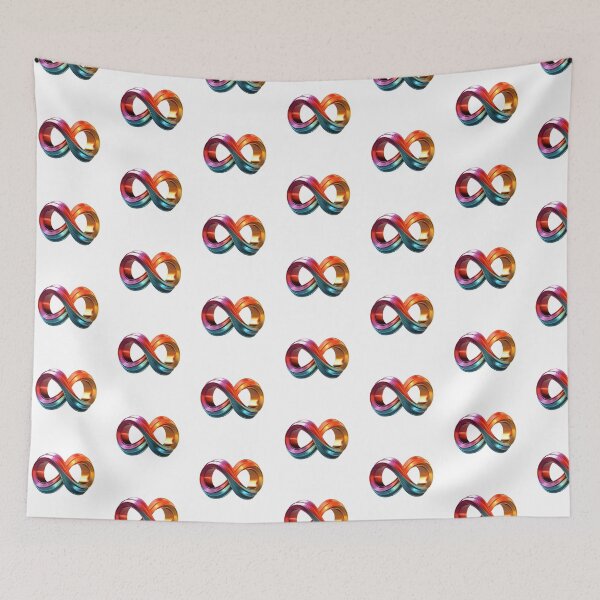Item preview, Infinite loop gradient logo on transparent background designed and sold by MiraCleAI.