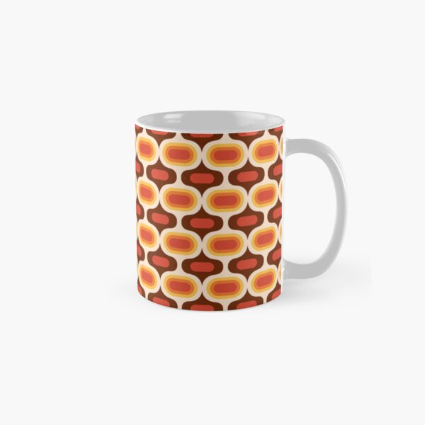 Item preview, Retro 1970s Geometric Pattern - Bold Mid-Century Modern Design designed and sold by CognitiveShift.