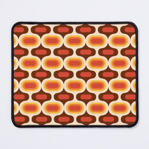 Item preview, Retro 1970s Geometric Pattern - Bold Mid-Century Modern Design designed and sold by CognitiveShift.