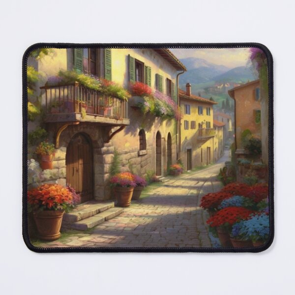 Item preview, Blossoms and Balconies on Italian Streets designed and sold by BlareBlare.