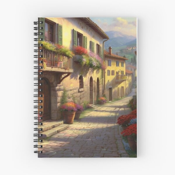 Item preview, Blossoms and Balconies on Italian Streets designed and sold by BlareBlare.