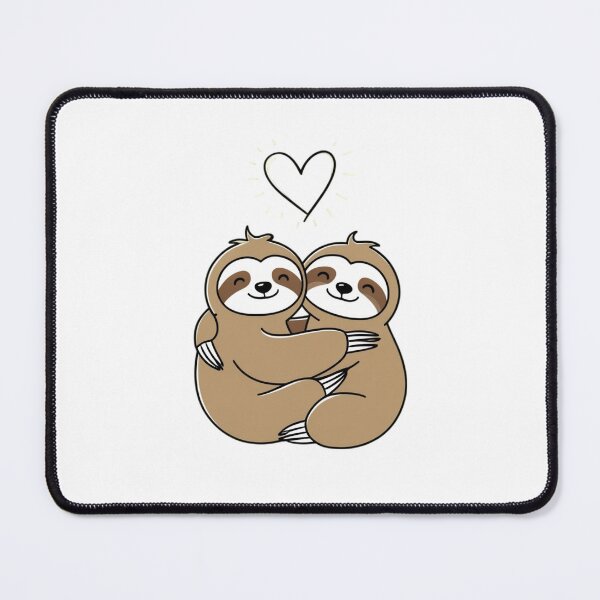 Item preview, Sloth Couple - Cute Sloths Love designed and sold by BearsAndSkulls.