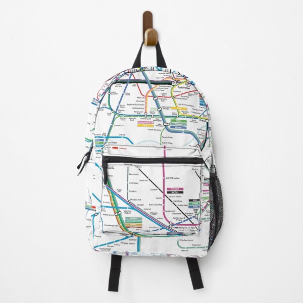 Item preview, London AllRail map  designed and sold by MrMappy.