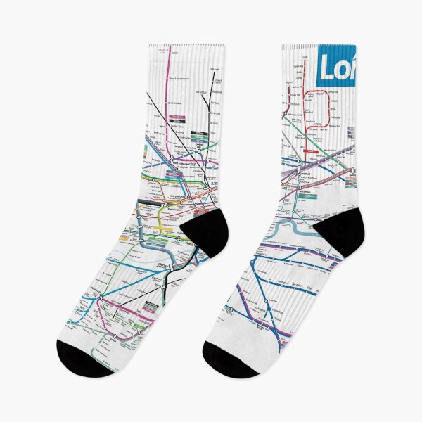 Item preview, London AllRail map  designed and sold by MrMappy.