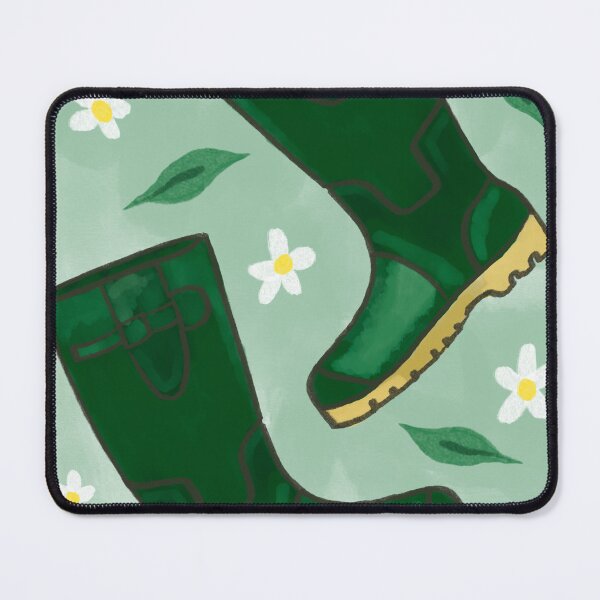 Item preview, Green Wellies and Daisies designed and sold by emmacrayon.