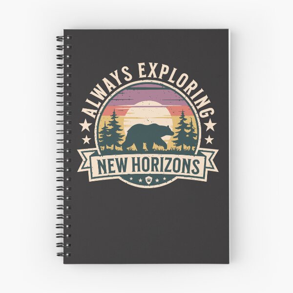 Item preview, Always Exploring New Horizons Retro Bear Nature Design designed and sold by SpecialtiesShop.