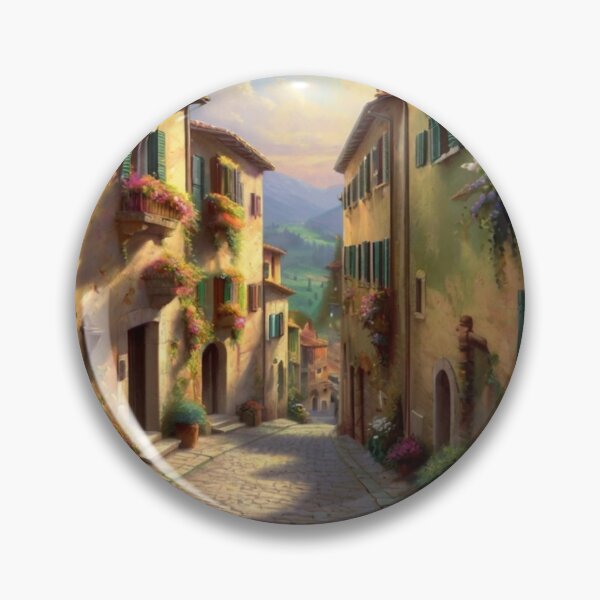 Item preview, Vibrant Colors of Spring on an Italian Street designed and sold by BlareBlare.