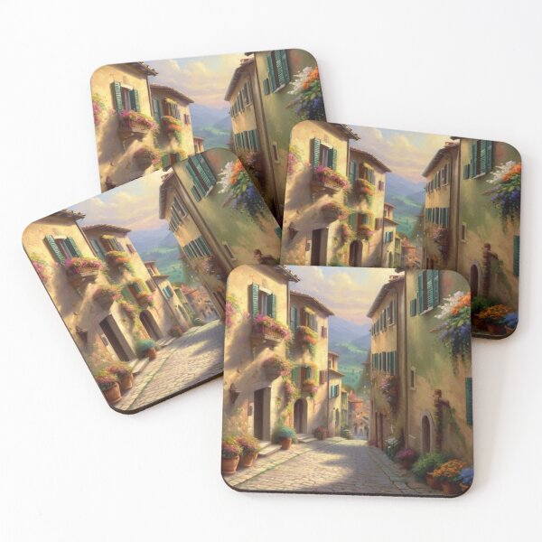 Item preview, Vibrant Colors of Spring on an Italian Street designed and sold by BlareBlare.