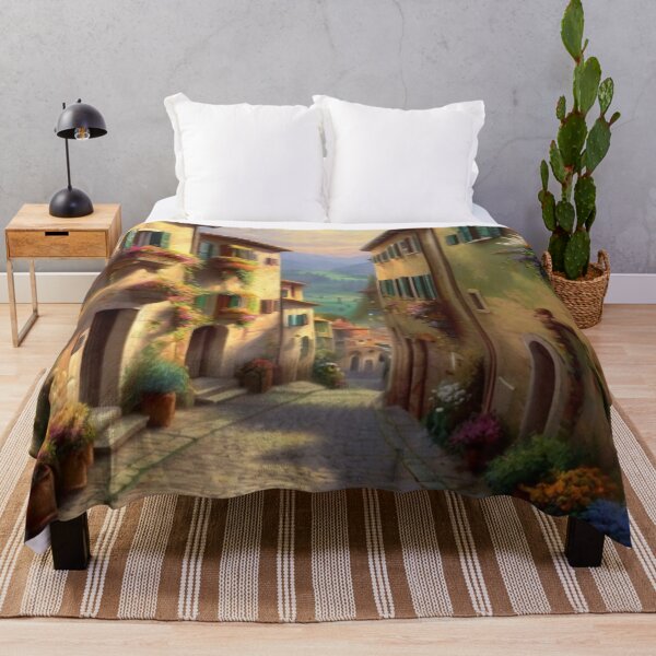 Item preview, Vibrant Colors of Spring on an Italian Street designed and sold by BlareBlare.