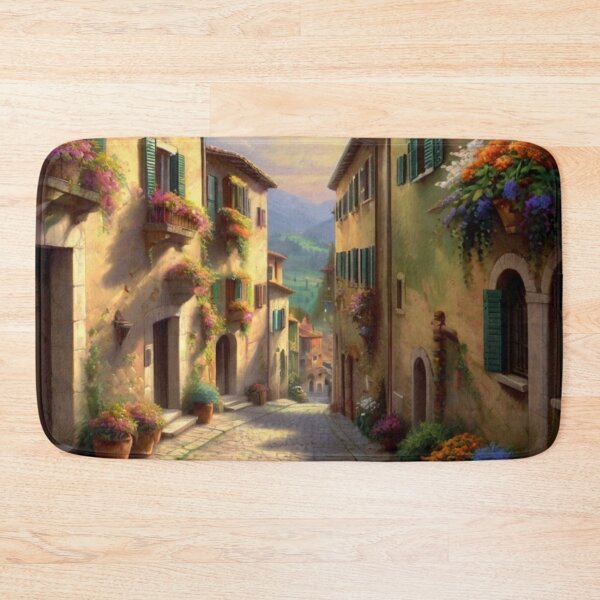 Item preview, Vibrant Colors of Spring on an Italian Street designed and sold by BlareBlare.