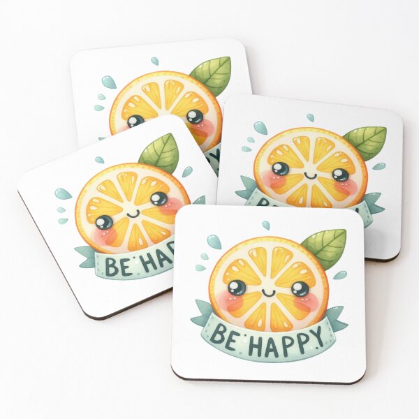 Item preview, Beh Happy  - happy lemon design positive optimistic  designed and sold by Dominika Farkašová.