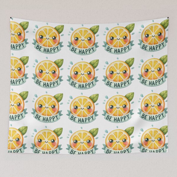 Item preview, Beh Happy  - happy lemon design positive optimistic  designed and sold by Dominika Farkašová.