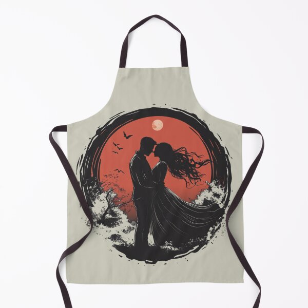 Item preview, Midnight Lovers Beneath a Crimson Moon designed and sold by MOONE FLOWER.