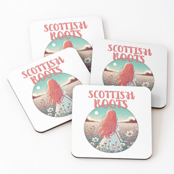 Item preview, Scottish roots, a beautiful ginger haired girl  designed and sold by coloursforkids.