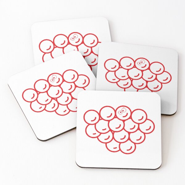 Item preview, Cute and Funny Red Caviar Cartoon for Seafood and Sushi Lovers designed and sold by GorinART.