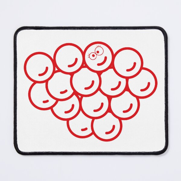 Item preview, Cute and Funny Red Caviar Cartoon for Seafood and Sushi Lovers designed and sold by GorinART.