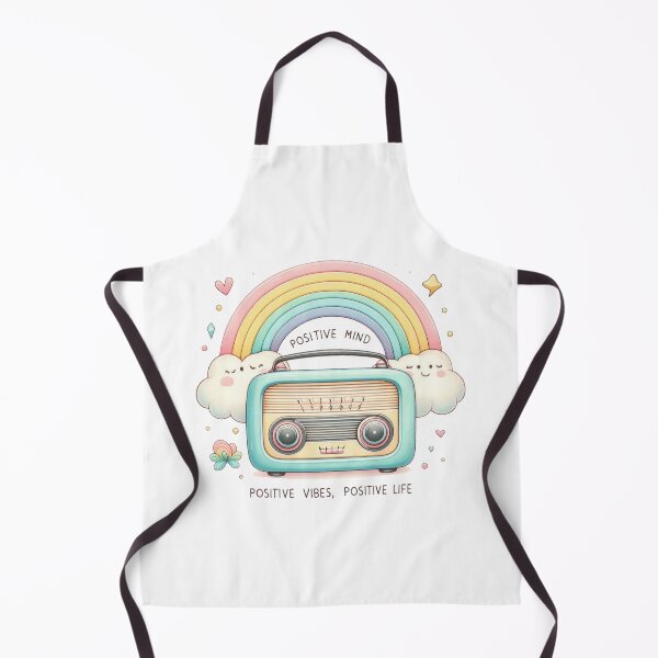 Item preview, Positive mind, positive vibes, positive life  - old record tape with rainbow design positive optimistic  designed and sold by Dominika Farkašová.