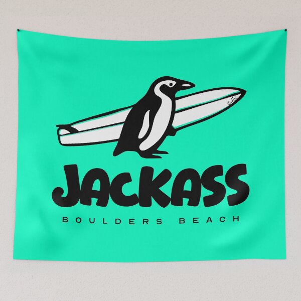 Item preview, Jackass Penguin at Boulders Beach designed and sold by BigDaddyAlTeez.
