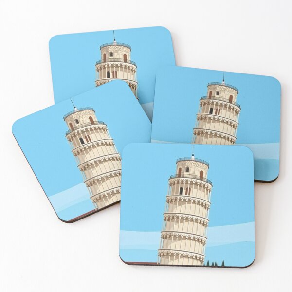Item preview, Pisa Tower Travel Poster – Italy designed and sold by Arctic frame studio.