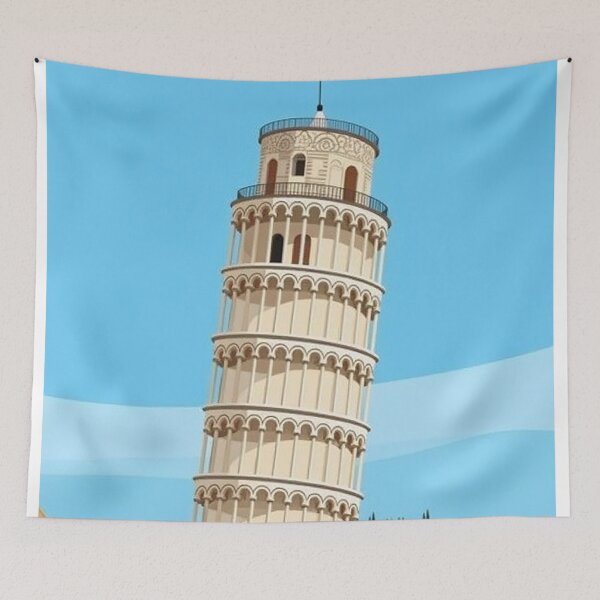 Item preview, Pisa Tower Travel Poster – Italy designed and sold by Arctic frame studio.