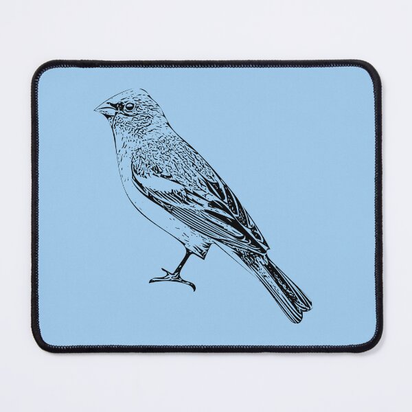 Item preview, Lazuli Bunting Black Design  designed and sold by designsasstultd.