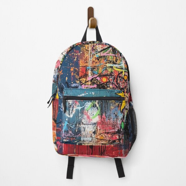 Item preview, Vibrant Graffiti-Style Christmas Tree Urban Art Canvas designed and sold by Moments-Studio.