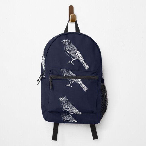Item preview, Lazuli Bunting White Design designed and sold by designsasstultd.
