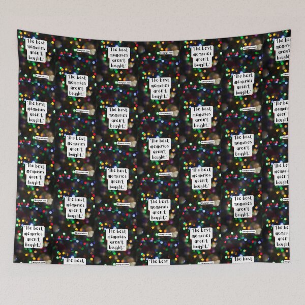 Item preview, "The best memories aren’t bought." designed and sold by CUTESTUFFnow.