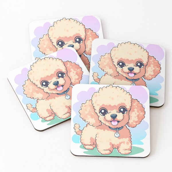 Item preview, Playful Toy Poodle Puppy on a Beach isolated with transparent background designed and sold by AlwaysHome.