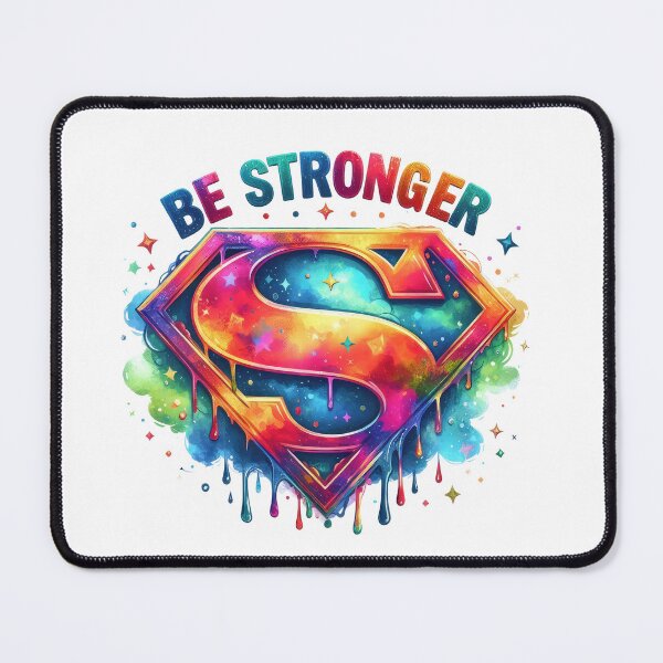 Item preview, Be stronger - colorful motivational quote design designed and sold by Dominika Farkašová.