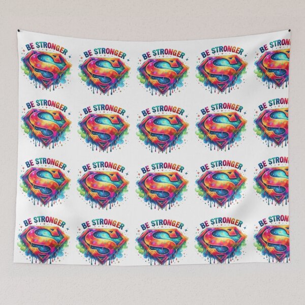 Item preview, Be stronger - colorful motivational quote design designed and sold by Dominika Farkašová.