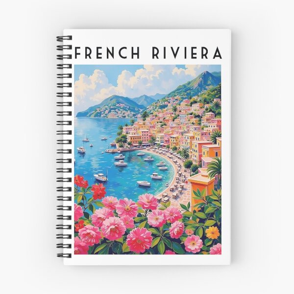 Item preview, French Riviera - Nice Travel Poster designed and sold by Arctic frame studio.