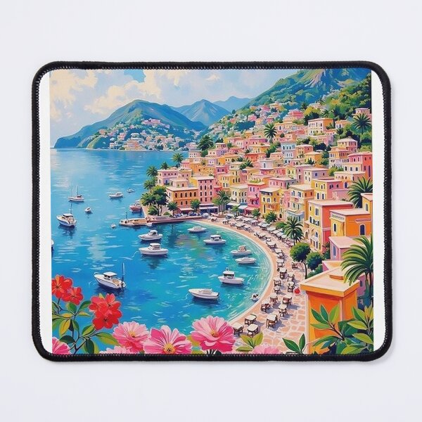 Item preview, French Riviera - Nice Travel Poster designed and sold by Arctic frame studio.