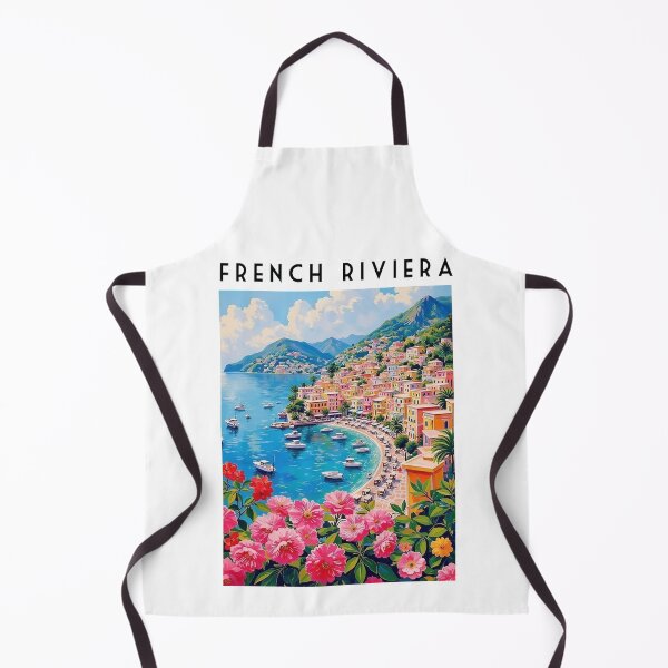 Item preview, French Riviera - Nice Travel Poster designed and sold by Arctic frame studio.