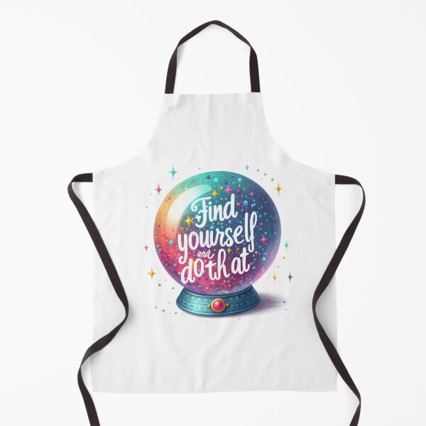 Item preview, Find Yourself and do that  -snow globe - colorful motivational quote design designed and sold by Dominika Farkašová.