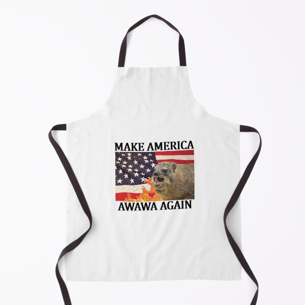 Item preview, Make America Awawa Again Hyrax Meme Graphic shirt designed and sold by wawawover.