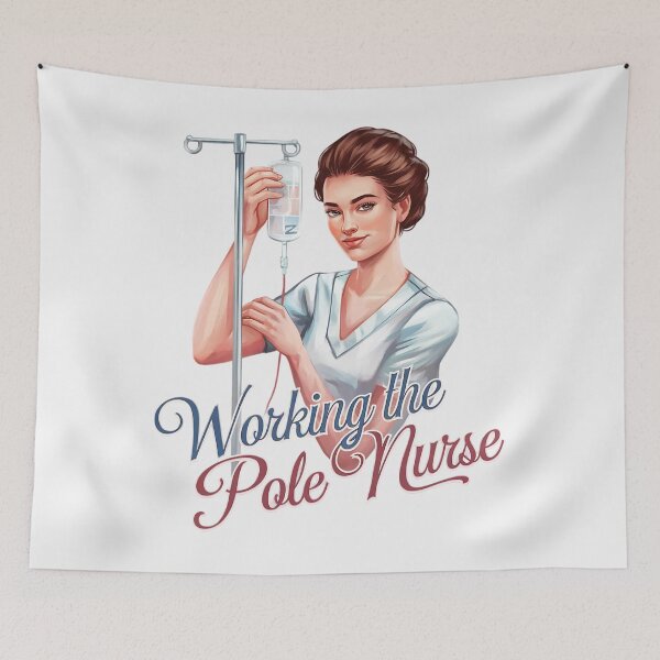 Item preview, The Clever Nurse’s Touch: IV with a Smile designed and sold by TeeGrit.