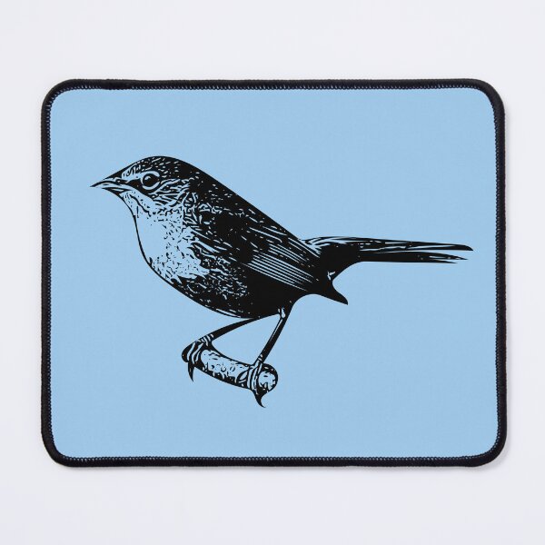 Item preview, Yellow-breasted Chat Black Design designed and sold by designsasstultd.