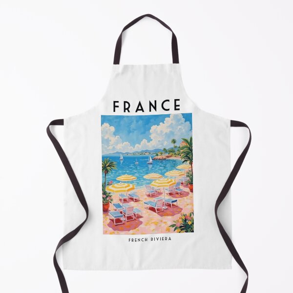 Item preview, French Riviera - Nice Travel Poster designed and sold by Arctic frame studio.