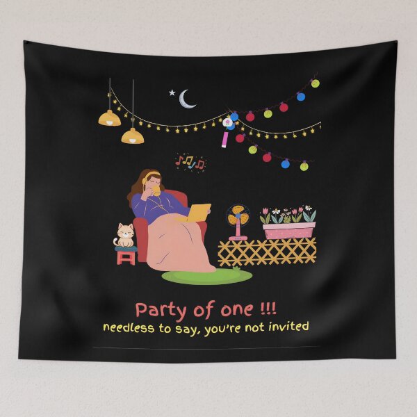 Item preview, Party of one designed and sold by violethue.