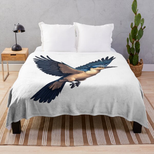 Item preview, Flying Eurasian kingfisher Sticker designed and sold by shellnot.